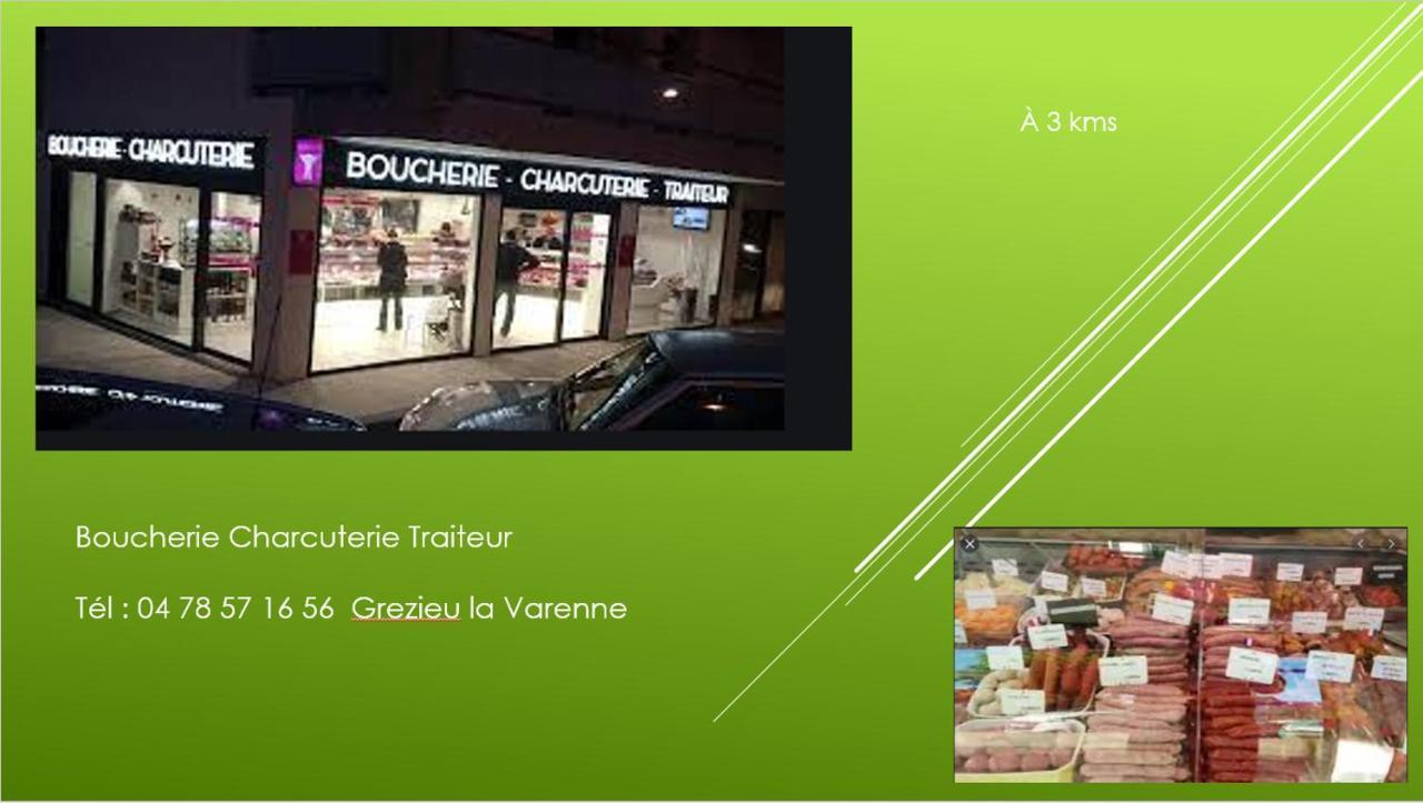 Bel Appartement T2 40 M² Vaugneray Dış mekan fotoğraf