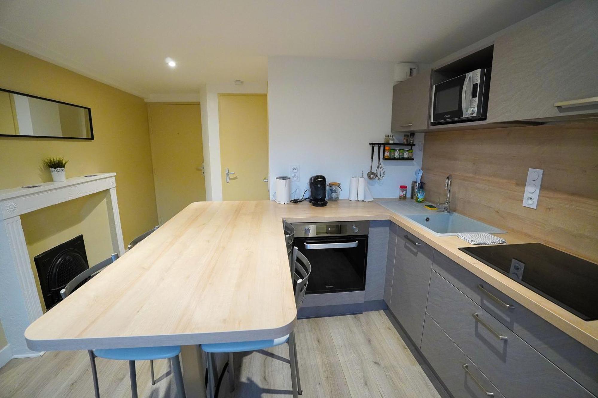 Bel Appartement T2 40 M² Vaugneray Dış mekan fotoğraf